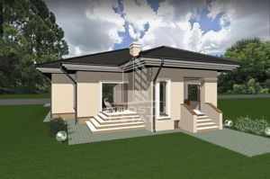 Jumatate de duplex modern de vanzare in Mosnita Veche - imagine 2