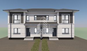 Duplex modern de vanzare, cu 5 camere, la asfalt in Mosnita Noua