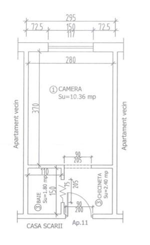 Garsoniera frumos amenajata, bloc de apartamente, zona Lipovei - imagine 5