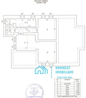 Kiseleff | Strada Gheorghe Brătianu |  demisol inalt - 800 € / lună - imagine 38