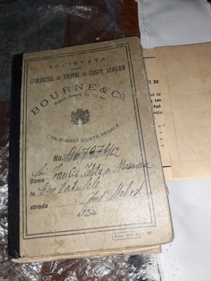 vand mașină de cusut singer originală unic proprietar - imagine 4