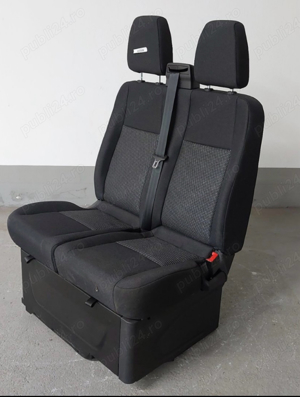 Scaun dublu fata dreapta Ford Transit Custom  - imagine 2