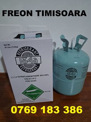 Freon r134a cu butelie inclusa de 13.6 kg 