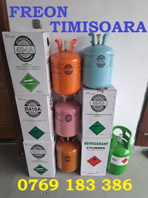 Freon r134a cu butelie inclusa de 13.6 kg  - imagine 3