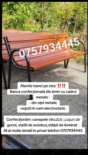 Banci stradale Parcuri 