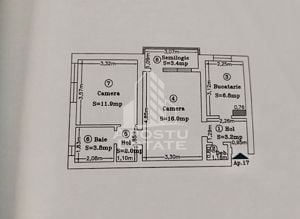 Apartament 2 camere, bloc caramida, investitie, zona Tipografilor - imagine 12