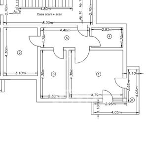 Apartament nou, spatios, decomandat, cu 2 camere, Ciarda Rosie - imagine 8