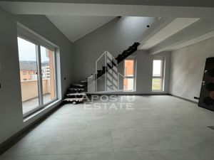 Penthouse cu scara interioara 3 camere si 2 bai, Giroc. - imagine 2