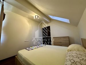 Penthouse cu scara interioara 3 camere 2 bai si dressing, zona Mehala. - imagine 8