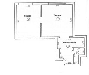 Apartament 2 camere, Piata Unirii, etaj intermediar, ideal investitie - imagine 8