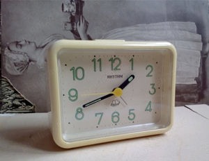 Ceas RHYTHM Quartz Bell Alarm, W. Germany, functional