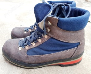 Bocanci 42-43 27,5-28cm talpicul pentru toamna primavara din piele și panza poliester. Folositi.