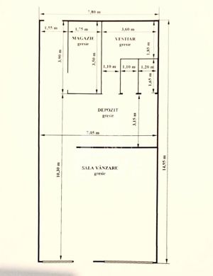 Spatiu comercial de inchiriat Lipovei