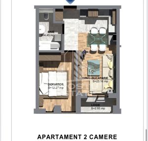 Apartamente cu 2 camere,  predare la cheie, Torontalului - imagine 11