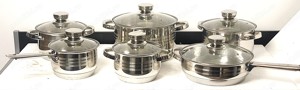Set gatit 12 piese inox Royalty Line