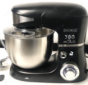 Robot de bucatarie profesional, 1600W, bol inox 5.5L