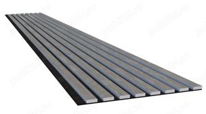 Panouri acustice  - lamele MDF, M LAN 063 , 280 x 35 x 1,4 cm - imagine 5