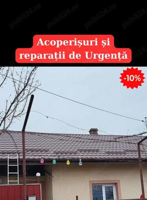 executam acoperisuri si reparatii de Urgenta 