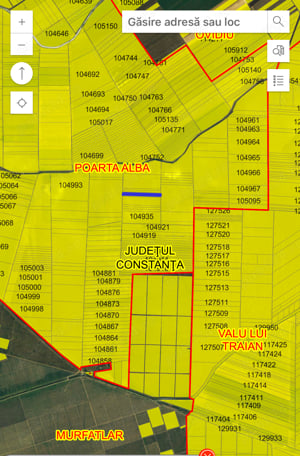 Teren arabil Poartă Alba 5,95 h - imagine 3