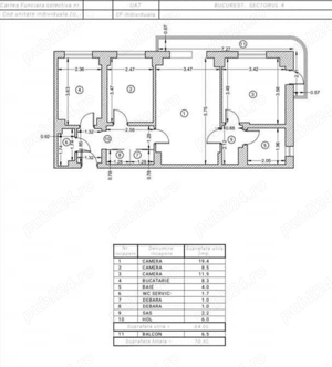 Apartament 3 camere Sos. Oltenitei - imagine 2