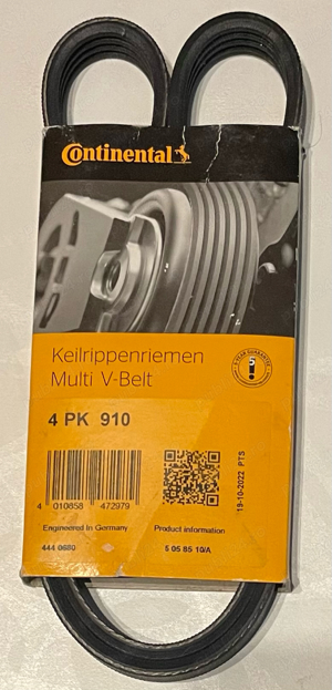 Curea trapezoidală multicanal 4 PK 910