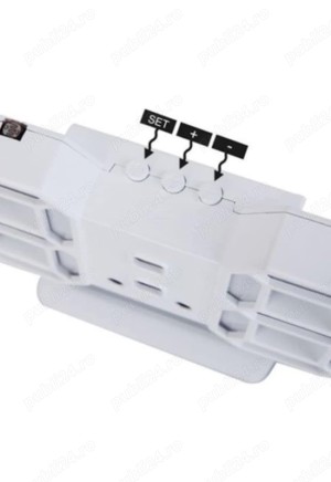 Ceasul digital cu termomentru si afisaj mare cu lumina LED alb rece,Nou! - imagine 4