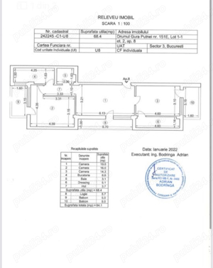 Apartament de vanzare + parcare subterana + boxa cadou  - imagine 2