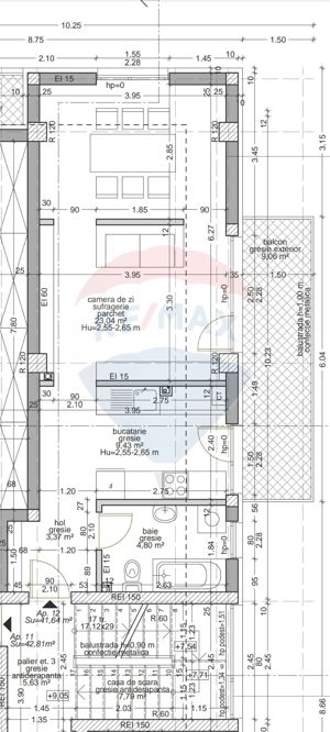 Apartament cu 2 camere de vânzare nou + Loc de parcare! - imagine 7