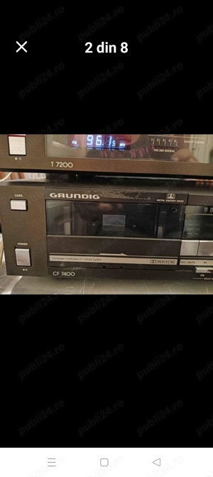 linie Grundig seria 7000 amplificator ,tuner si dek - imagine 2