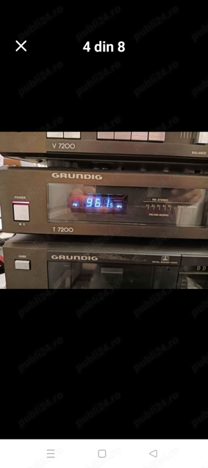 linie Grundig seria 7000 amplificator ,tuner si dek - imagine 5