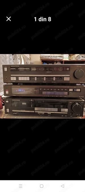 linie Grundig seria 7000 amplificator ,tuner si dek - imagine 3