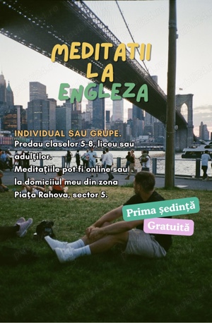 Meditații Engleză, Sector 5, Rahova 