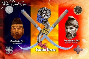 Steag banner Dacian Draco 