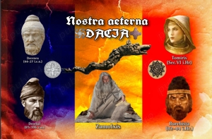 Steag banner Nostra Aeterna Dacia 