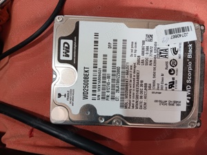 hdd 2.5inch WD 250gb sata
