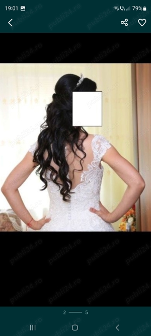 Rochie mireasă  - imagine 4
