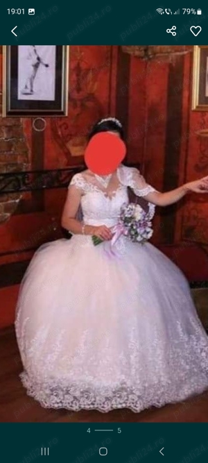 Rochie mireasă  - imagine 2