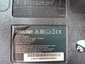 set 2 barete led de pe tv Starlight 32dm6500 - imagine 4