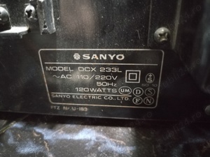 Amplitunner vechi Sanyo dcx 233L - imagine 3