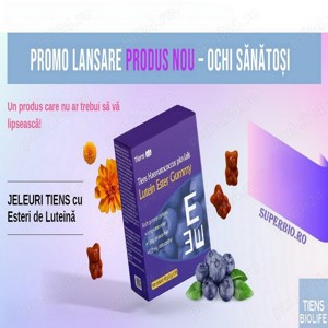 Jeleuri Tiens cu esteri de luteina