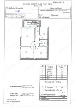 Direct Proprietar vand VILA P+1, proximitate parc Mogosoaia, la 500 m. - imagine 8