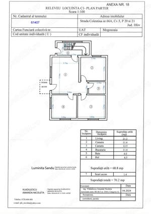 Direct Proprietar vand VILA P+1, proximitate parc Mogosoaia, la 500 m. - imagine 7