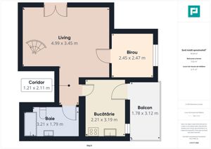 Apartament cu 3 camere în Dumbrăvița, cu loc de parcare - imagine 7