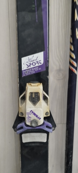 Vând Schiuri HEAD EXCLUSIVE v.c.t Ceramic 175 Austria + Bețe Solomon  - imagine 3