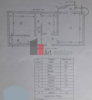 APARTAMENT 2 CAMERE TEI - imagine 8