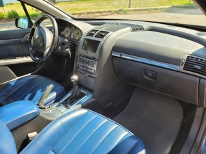 Vand Peugeot 407 2.0 HDI 135 CP, tapiterie piele albastra, JBL edition - imagine 8