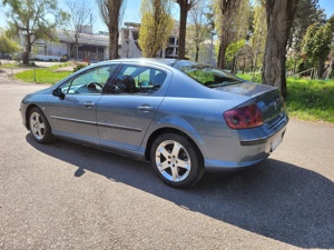 Vand Peugeot 407 2.0 HDI 135 CP, tapiterie piele albastra, JBL edition - imagine 4