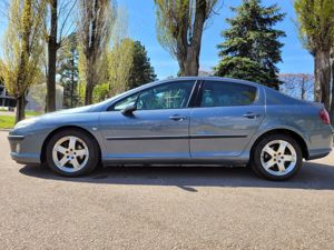 Vand Peugeot 407 2.0 HDI 135 CP, tapiterie piele albastra, JBL edition - imagine 6