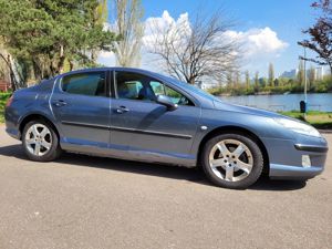 Vand Peugeot 407 2.0 HDI 135 CP, tapiterie piele albastra, JBL edition - imagine 5