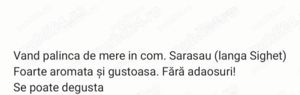 Vand palinca de mere foarte aromata